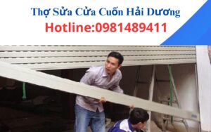 Sửa cửa cuốn bị kẹt Hải Dương