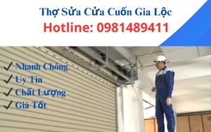 Sửa Cửa Cuốn Gia Lộc