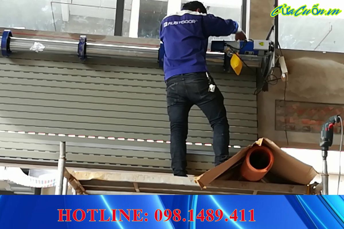 Cửa Cuốn Bị Đứt Lò Xo Trợ Lực