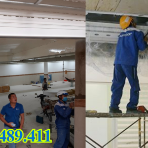 Lỗi cửa cuốn bị hở sáng